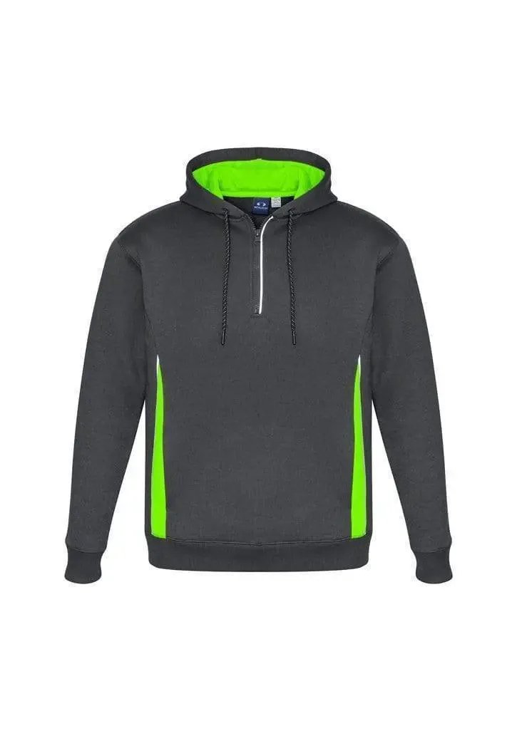 Biz Collection Active Wear Grey/Fluoro Lime/Silver / XS Biz Collection Adult’s Renegade Hoodie SW710M